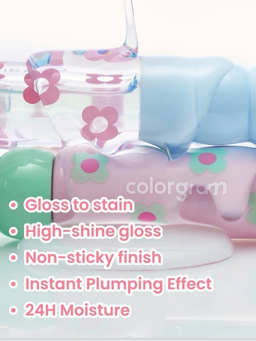 CHOOSE 1 COLORGRAM Fruity Glass Tint 02 Dewy Grapefruit - Picture 2 of 5